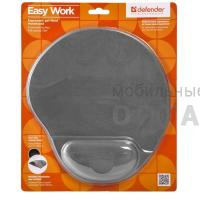 Коврик DEFENDER гелевый Easy Work, серая лайкра (1/30)