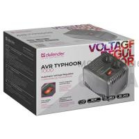 Стабилизатор DEFENDER AVR Typhoon 1000, 320 Вт, 2 розетки (1/4)