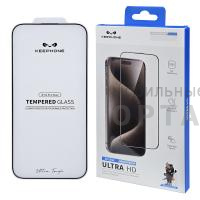 Стекло защитное KEEPHONE ULTRA HD, для iPhone 16 Pro (6.3) Стекло защитное KEEPHONE ULTRA HD, для iPhone 16 Pro (6.3)