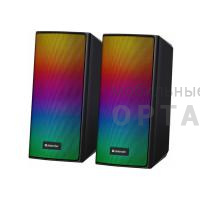 Акустическая 2.0 система DEFENDER Spitfire 6Вт, BT/light, питание от USB  (1/8)
