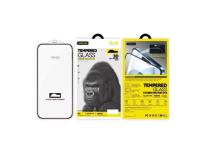 Стекло защитное SupGlass SG-08 Nano Edge, черная рамка, для iPhone 15 Pro Max