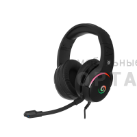 Игровая гарнитура DEFENDER Cyborg, провод 2м, RGB, черный(1/10)