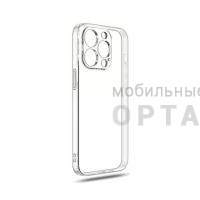 Чехол прозрачный силикон в техпаке, для Redmi 15