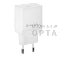 СЗУ блок питания Defender EPA-10, белый, 1хUSB, 5V/2.1А, пакет (1/200)