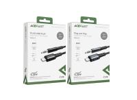 Кабель AUX Type-C (m)-Jack 3,5mm(m), ACEFAST C1-08, 1.2м, черный