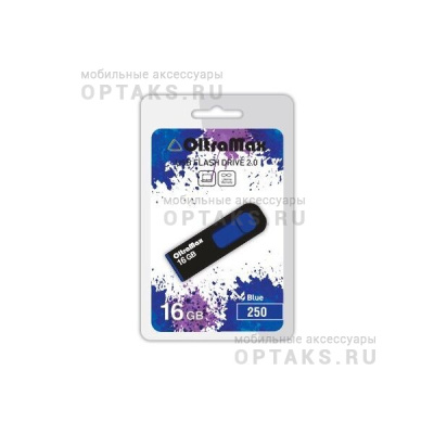Флешка USB 16 Гб OltraMax 250, USB2.0, синий