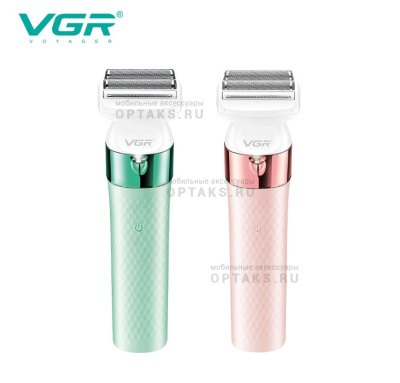 Эпилятор электрический VGR V-729, 800 mAh, для тела, розовый